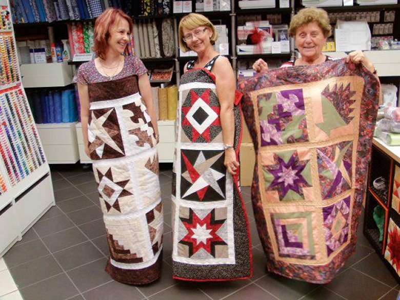 Absolventky kurzov patchworkparty AZ1