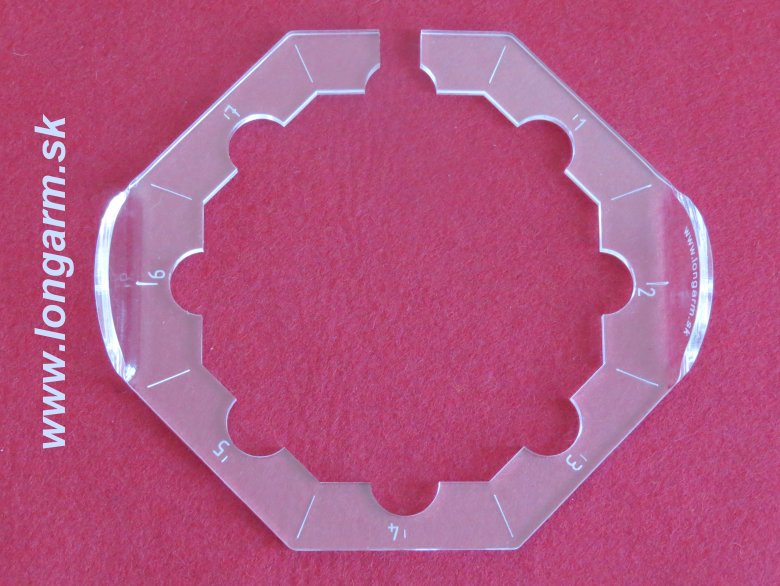 Quiltovacie pravítka a šablóny - Ruler work