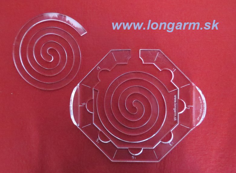 Quiltovacie pravítka a šablóny - Ruler work