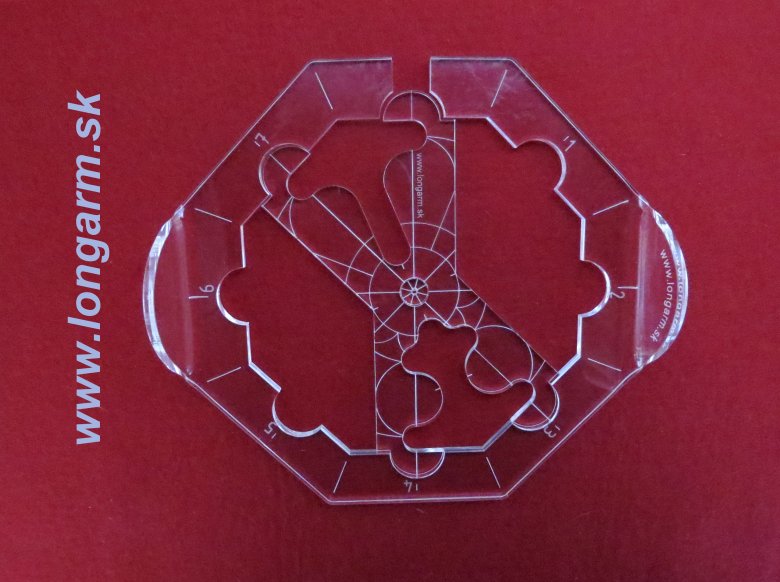 Quiltovacie pravítka a šablóny - Ruler work