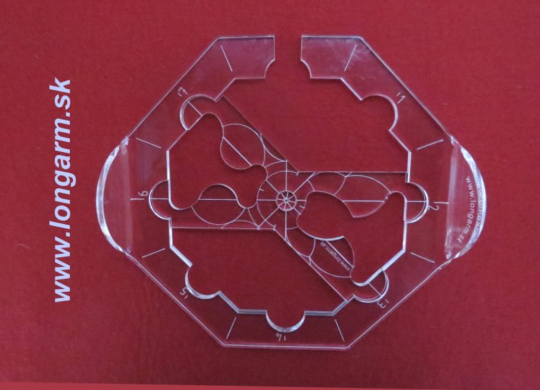 Quiltovacie pravítka a šablóny - Ruler work