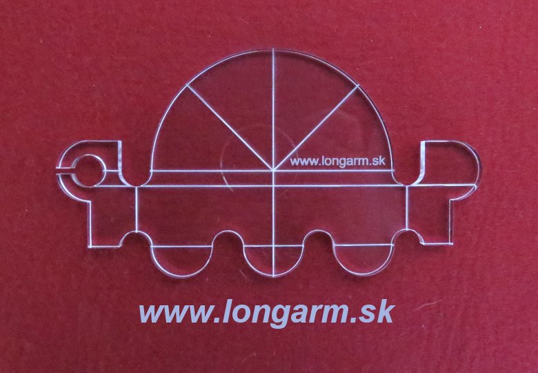 Quiltovacie pravítka a šablóny - Ruler work