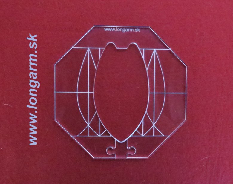 Quiltovacie pravítka a šablóny - Ruler work