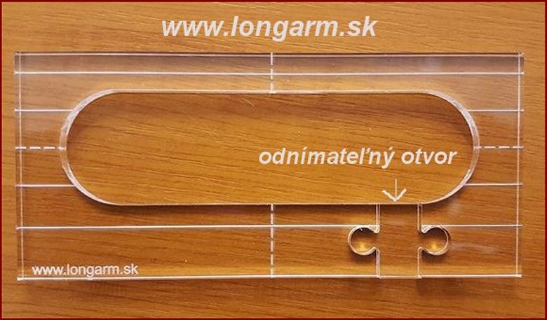Quiltovacie pravítka a šablóny - Ruler work