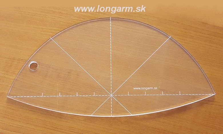 Quiltovacie pravítka a šablóny - Ruler work