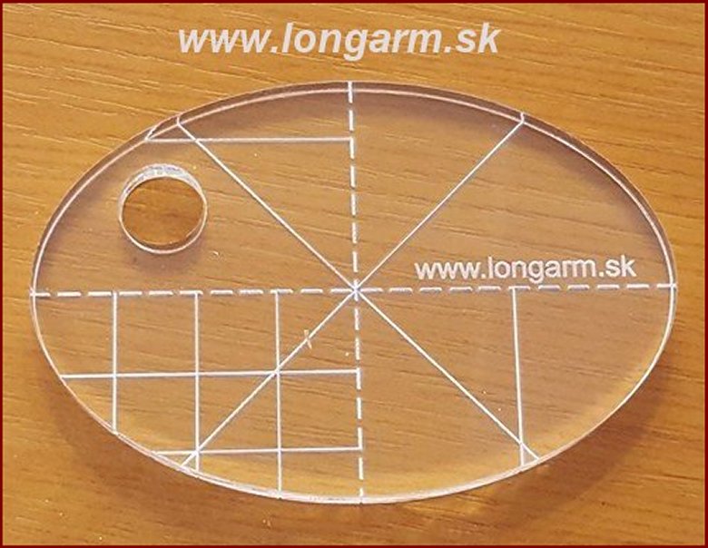 Quiltovacie pravítka a šablóny - Ruler work