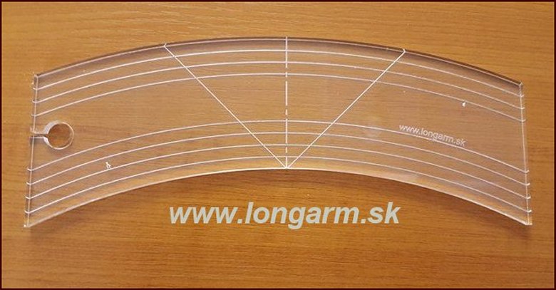Quiltovacie pravítka a šablóny - Ruler work
