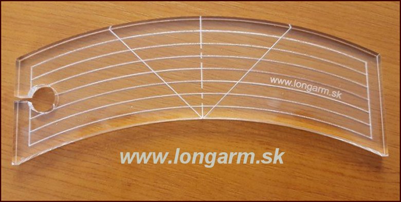 Quiltovacie pravítka a šablóny - Ruler work