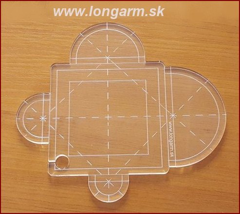 Quiltovacie pravítka a šablóny - Ruler work